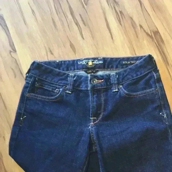Lucky Brand Jeans LOLA Skinny Size 00/24 - Picture 2 of 8